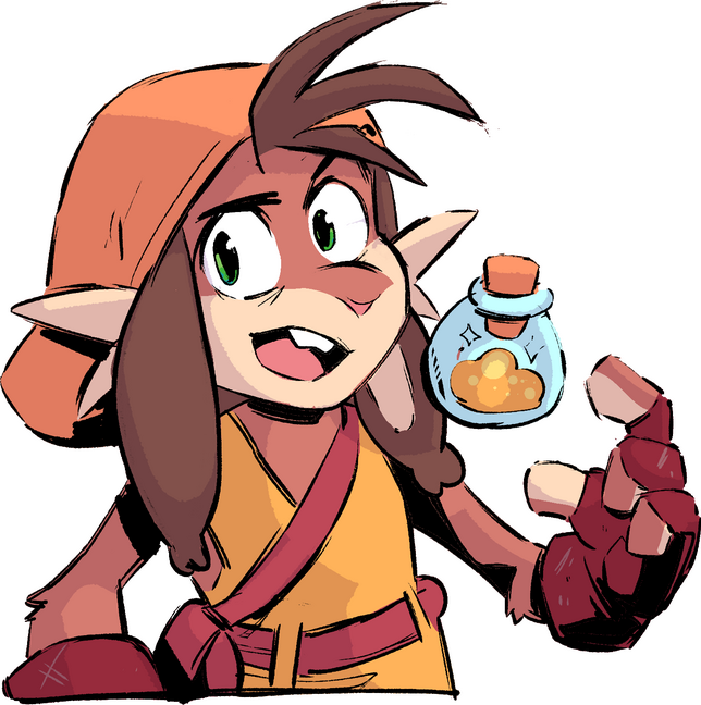 bottles - character from personal project