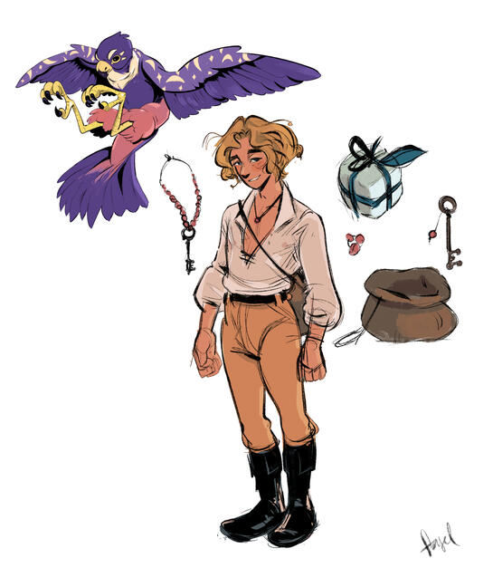 prince &amp; companion designs for a personal project