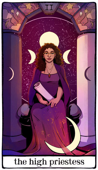the high priestess (commission)