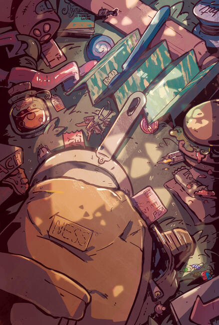 for "eagleland's breadbasket" organized by chan chau/aluhnim