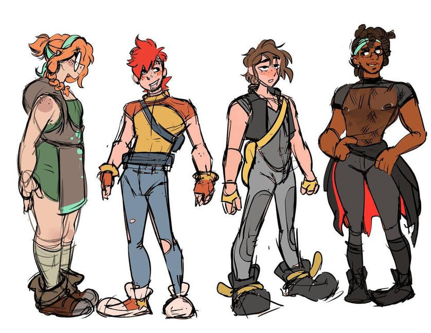 claire, kian, kieran, riordan. personal